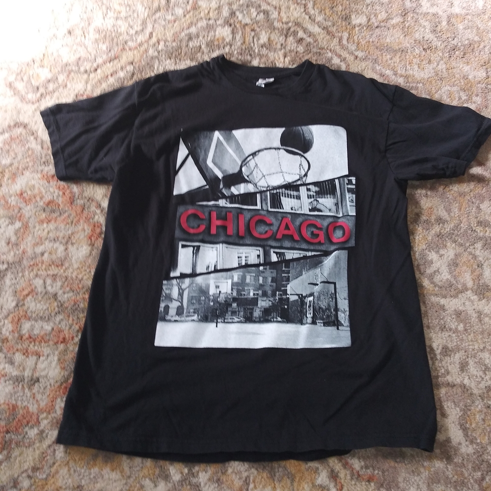 Delta Black Chicago Graphic Tee